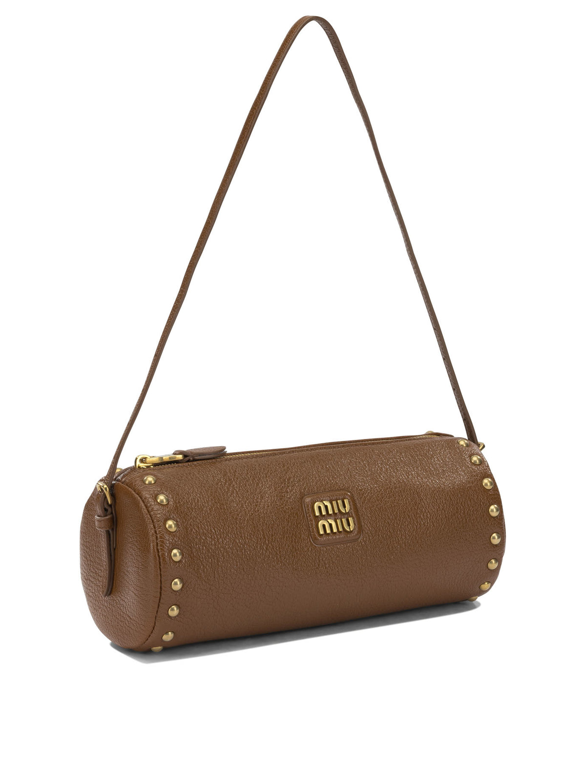 Miu Miu Small leather shoulder bag - Brown