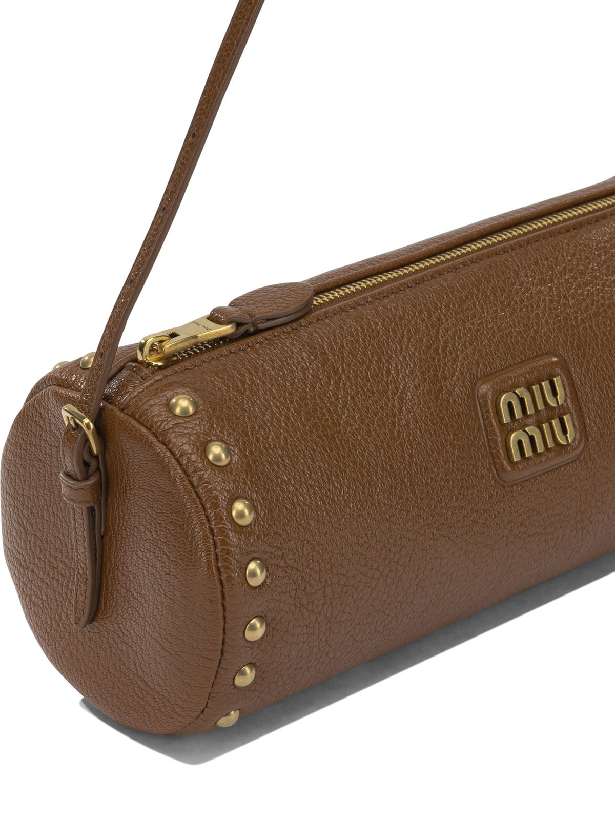 Miu Miu Small leather shoulder bag - Brown