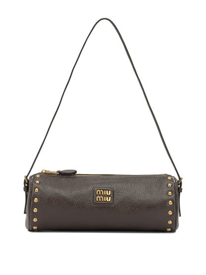 Miu Miu Small leather shoulder bag - Brown