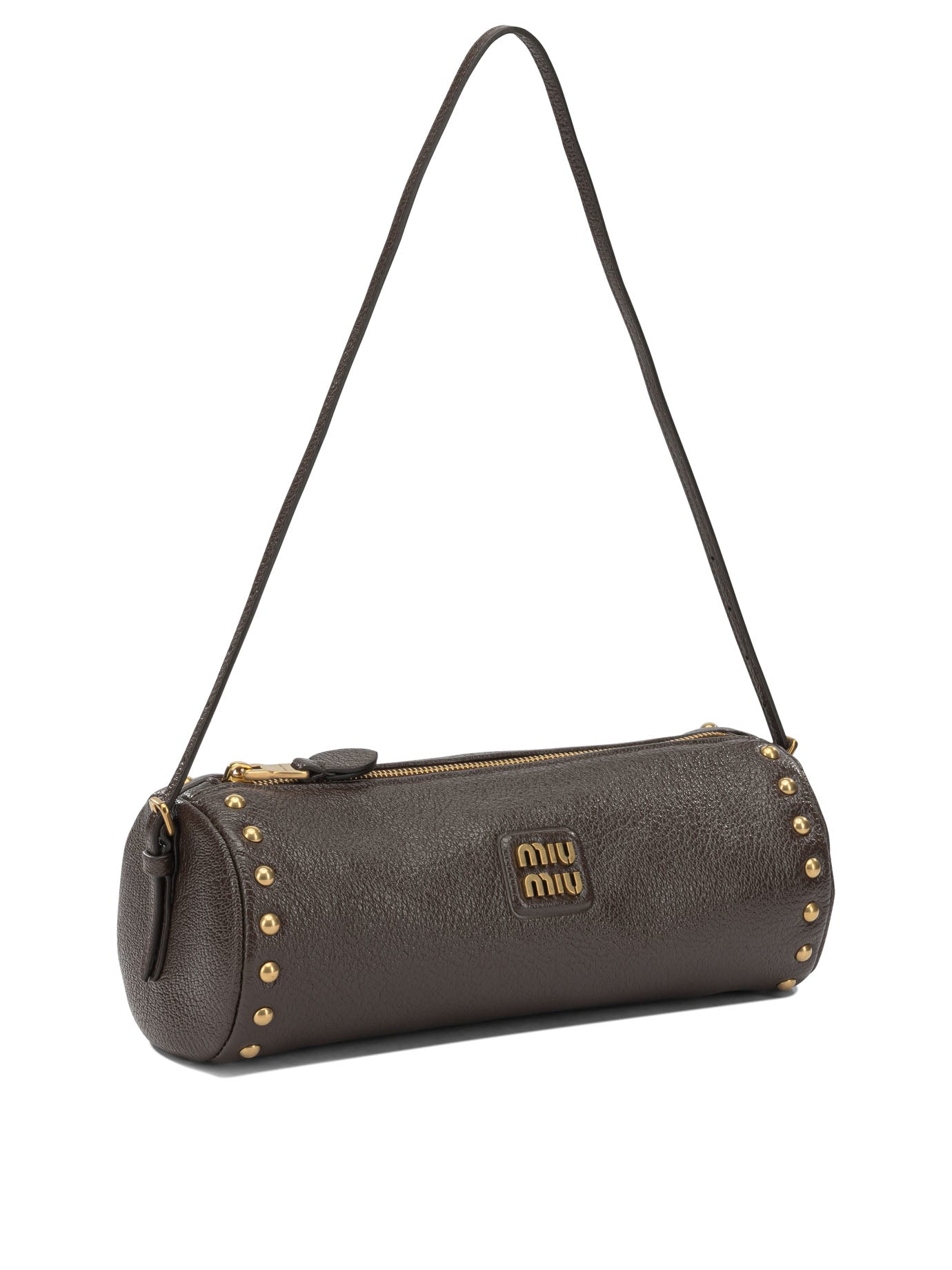 Miu Miu Small leather shoulder bag - Brown