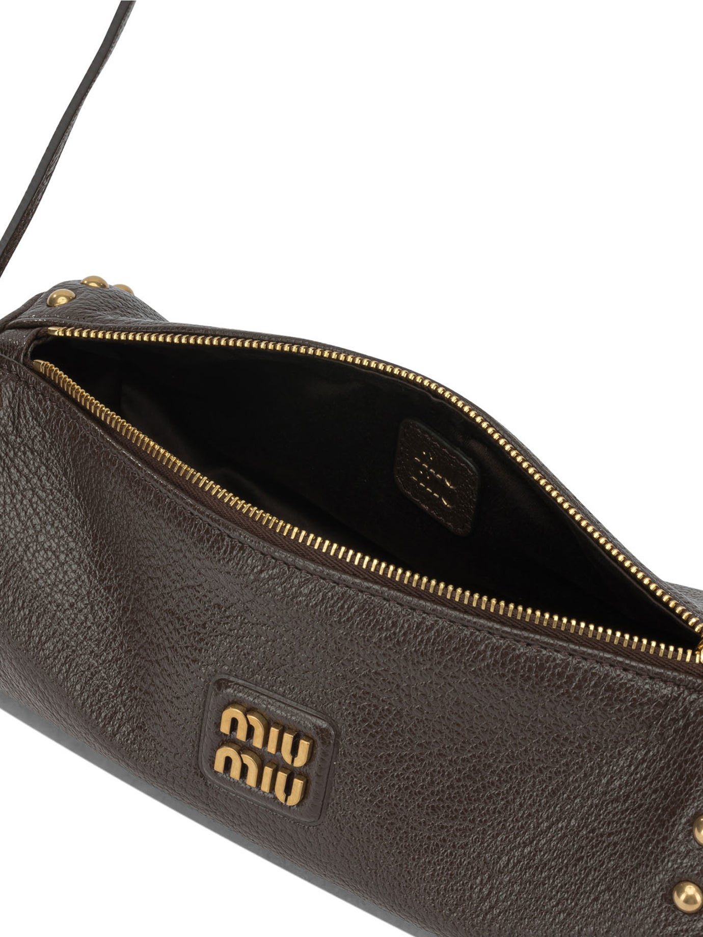 Miu Miu Small leather shoulder bag - Brown