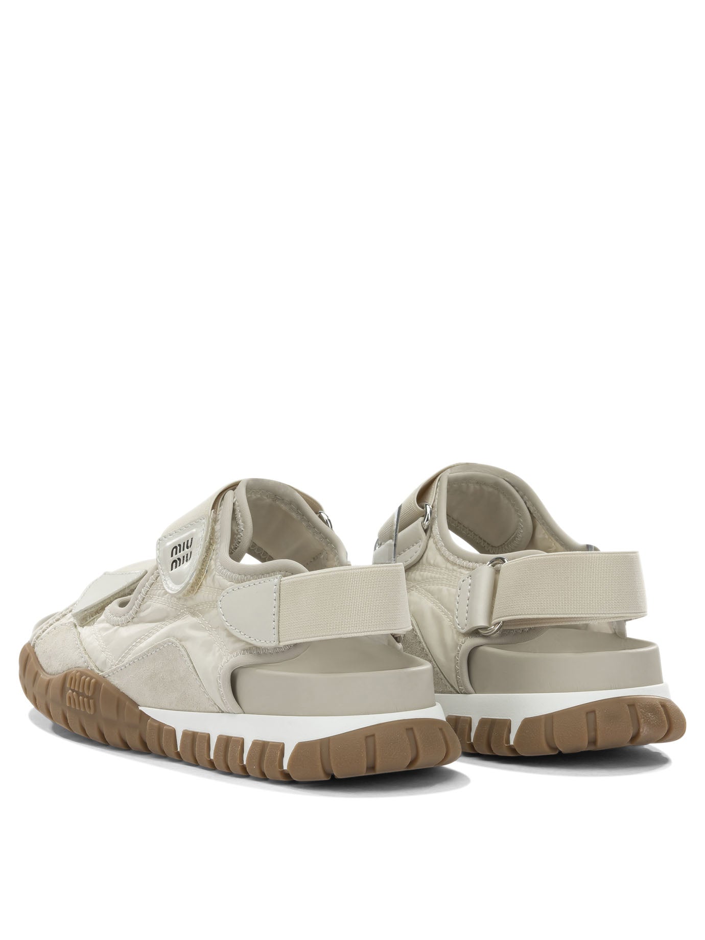 Miu Miu "Tyre" Low sandals - White