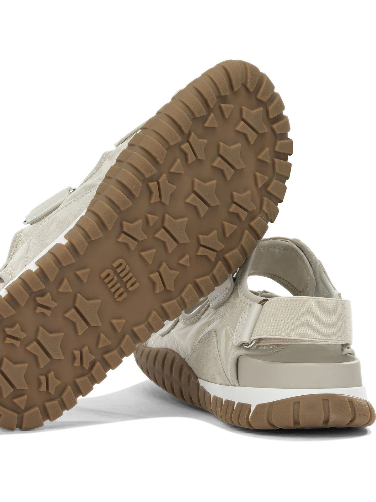 Miu Miu "Tyre" Low sandals - White
