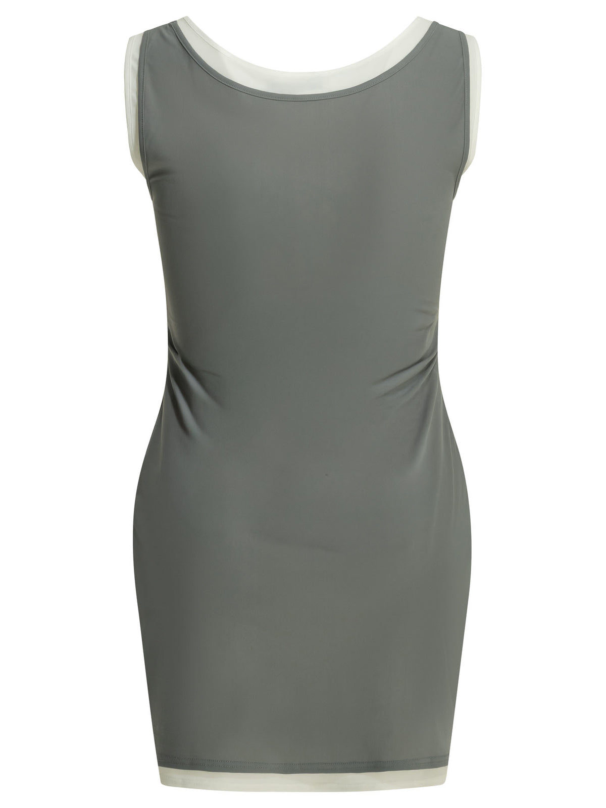 Miu Miu Stretch jersey short dress - Grey