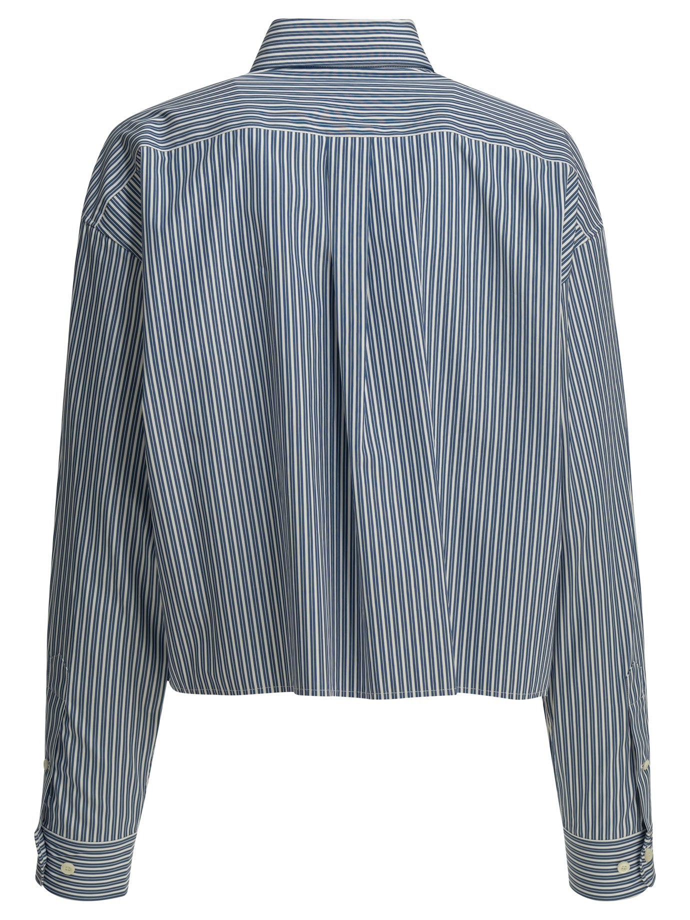 Miu Miu Casual shirt with logo - Blue