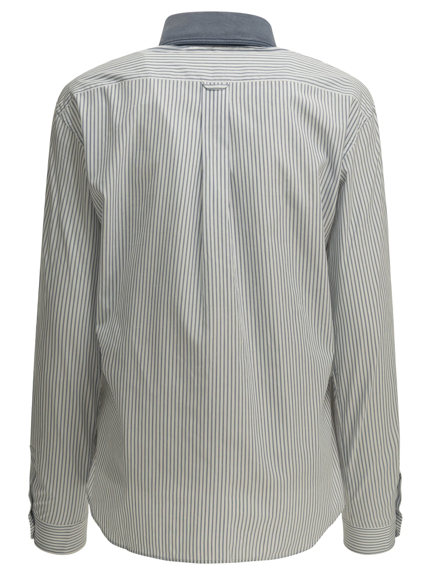 Miu Miu Casual shirt with logo - Blue