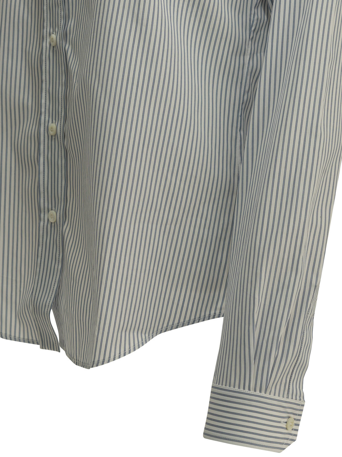 Miu Miu Casual shirt with logo - Blue