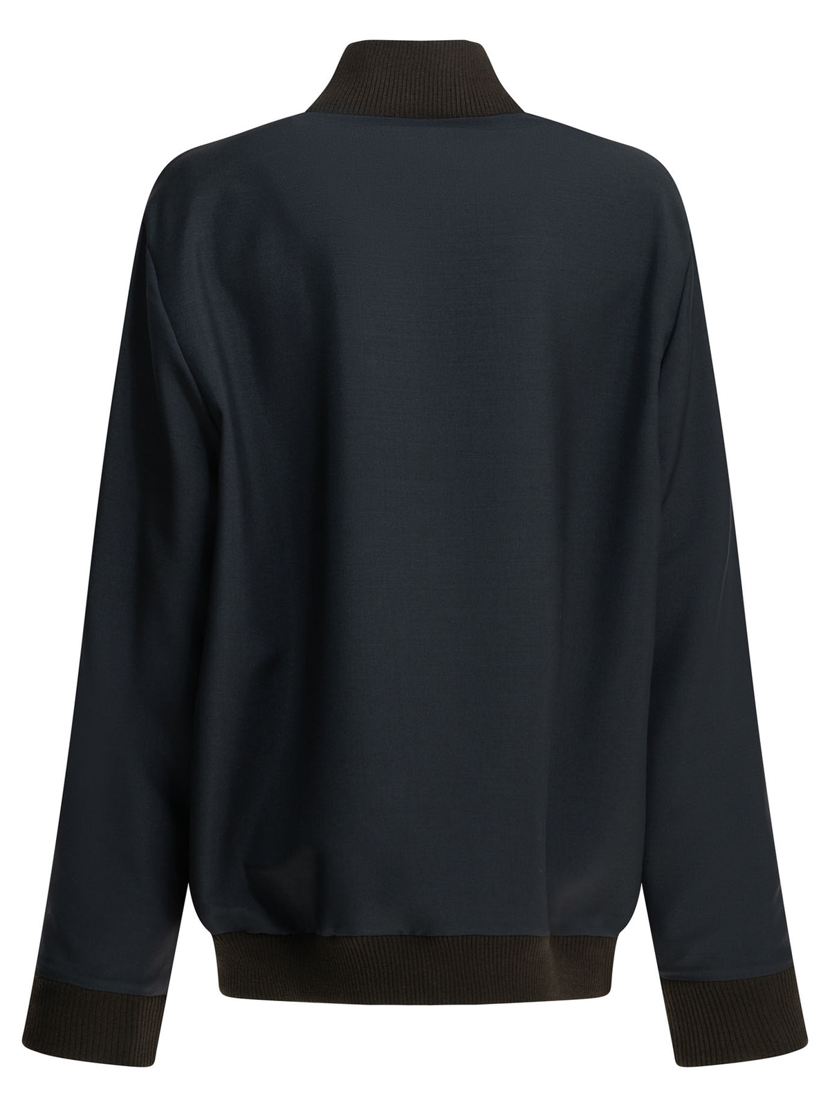 Miu Miu Bomber jacket in kid mohair - Blue