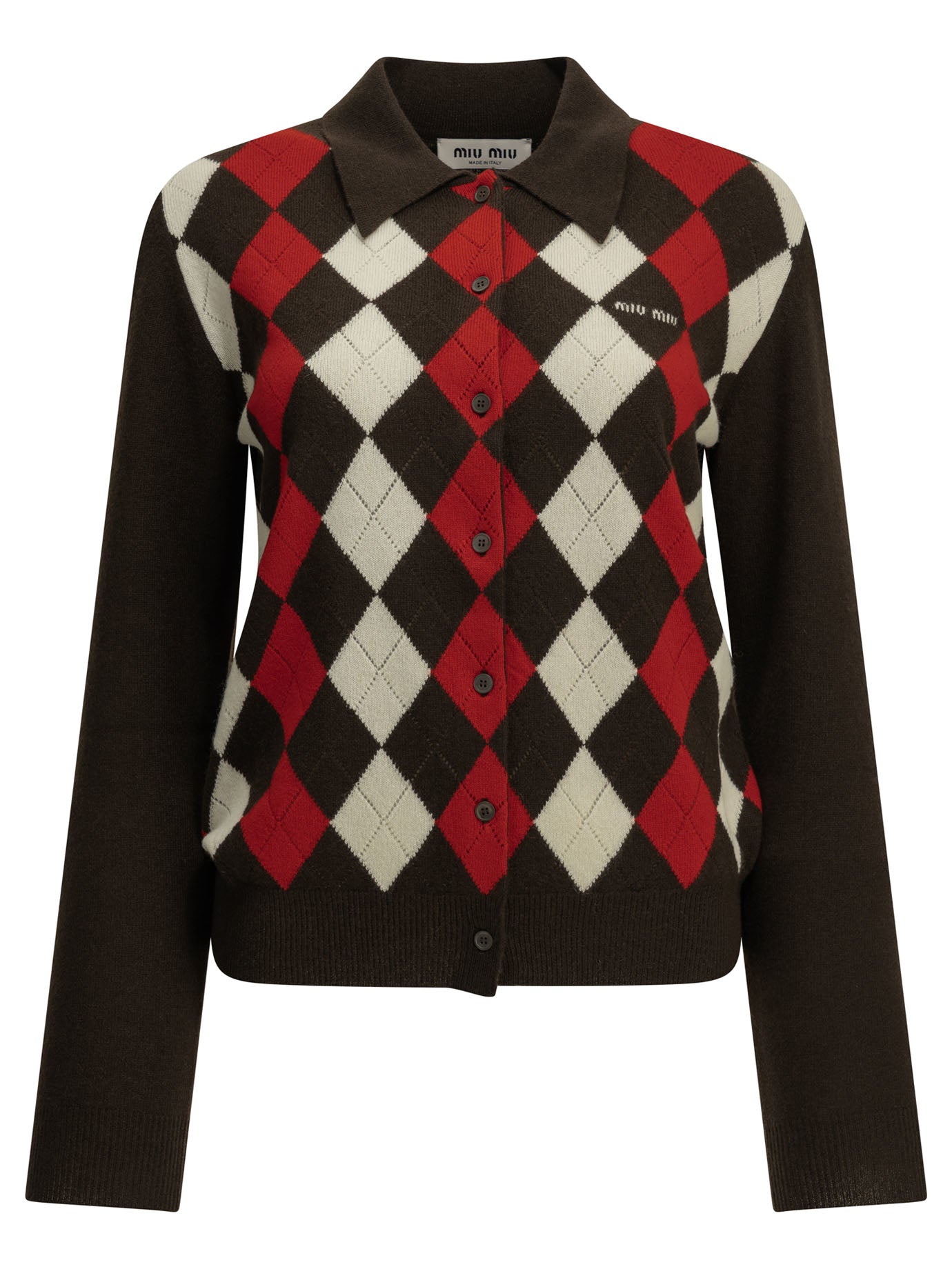 Miu Miu Cashmere Cardigan - Black