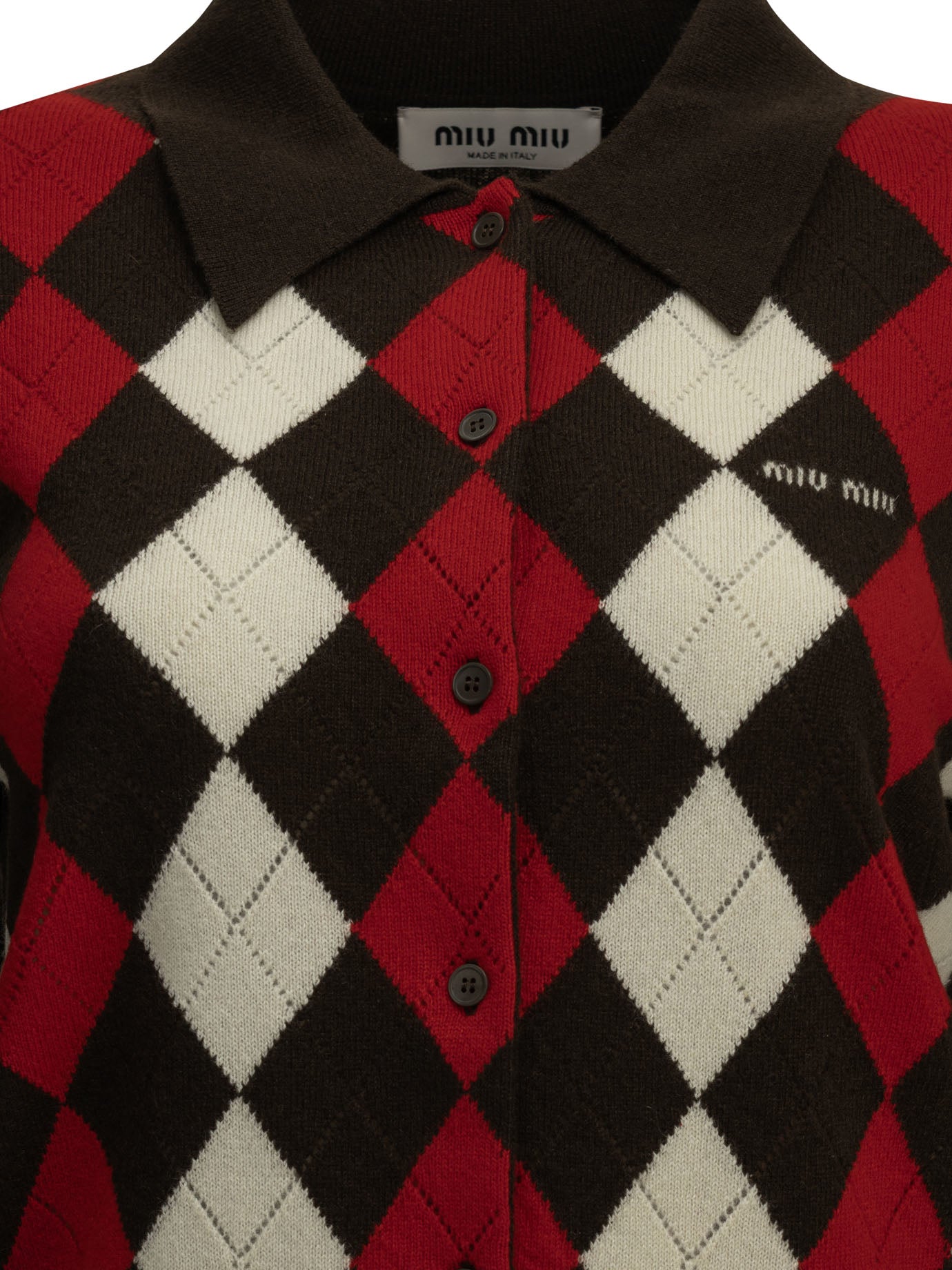 Miu Miu Cashmere Cardigan - Black