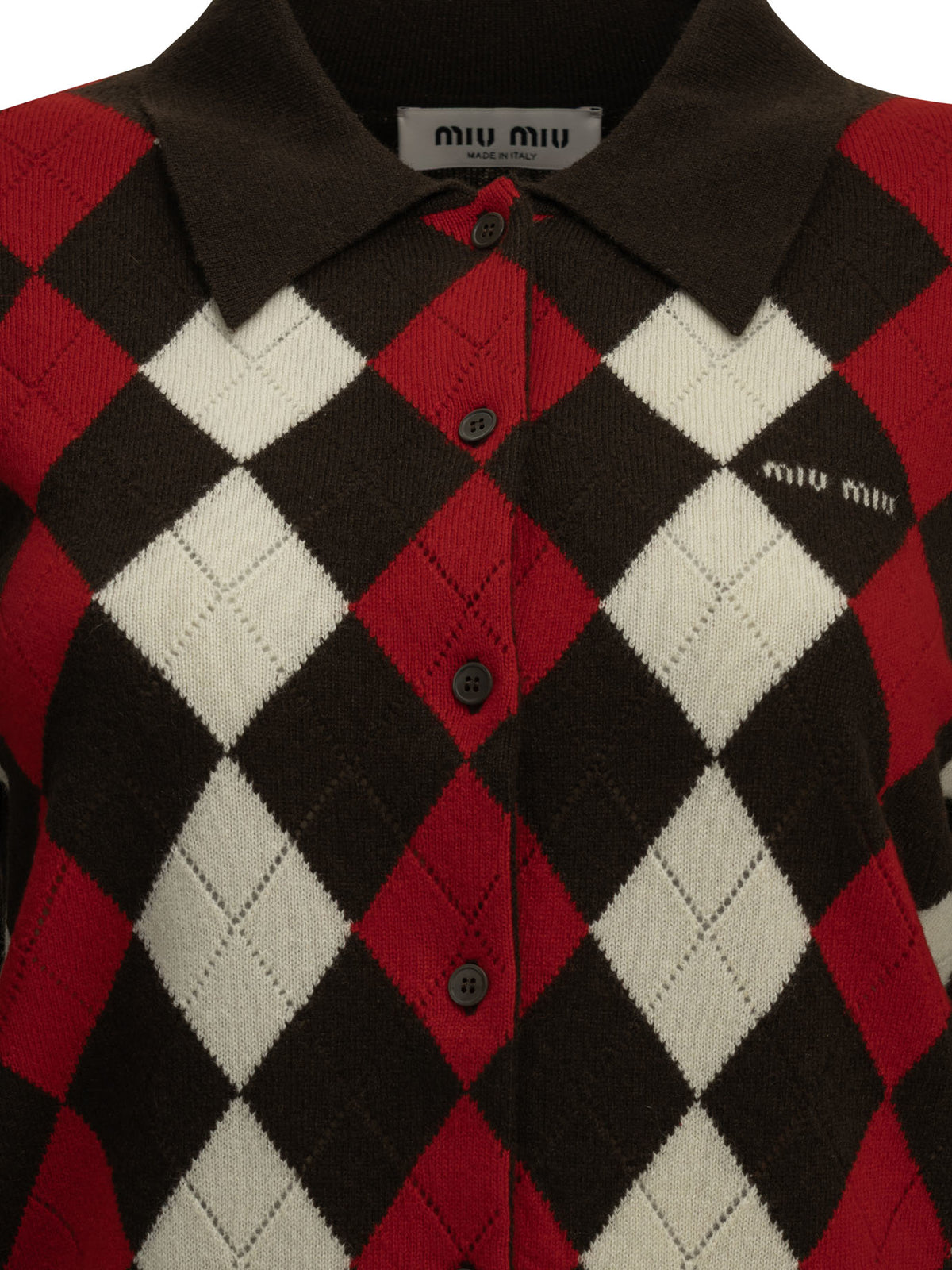 Miu Miu Cashmere Cardigan - Black