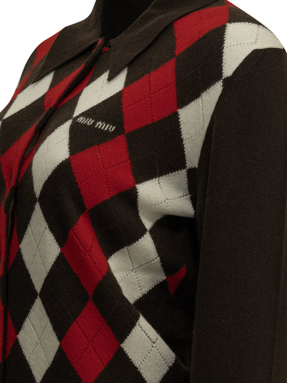 Miu Miu Cashmere Cardigan - Black