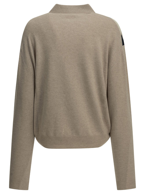Miu Miu Cashmere polo sweater - Beige