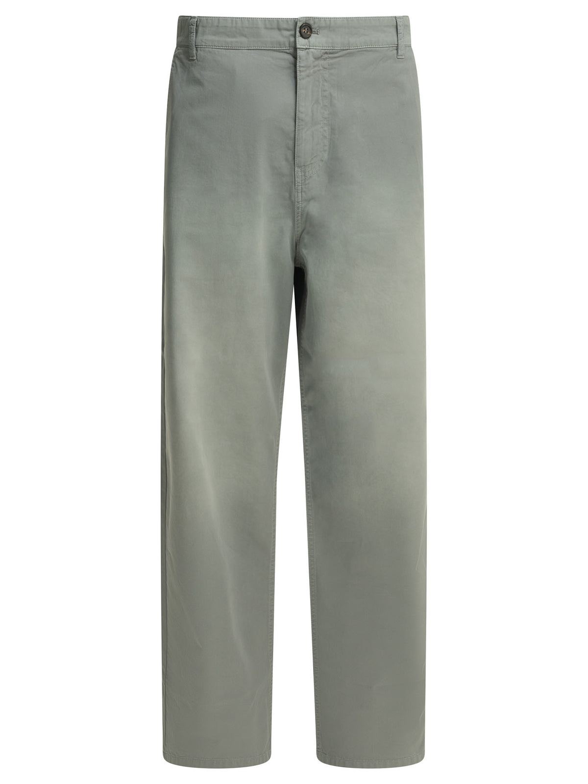 Miu Miu Casual cotton twill pants - Grey