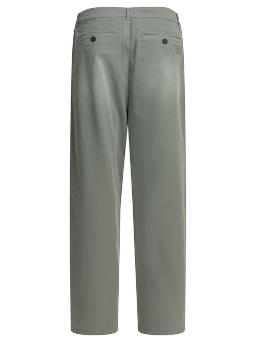 Miu Miu Casual cotton twill pants - Grey