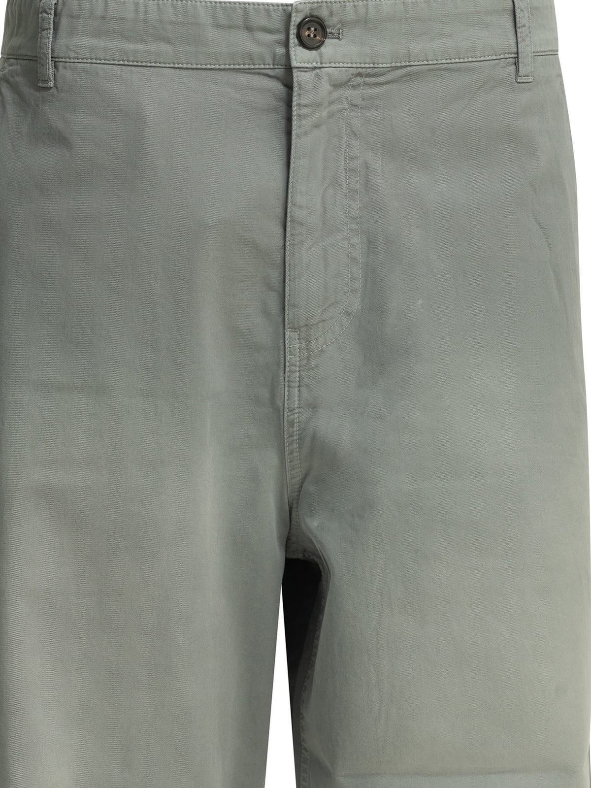 Miu Miu Casual cotton twill pants - Grey