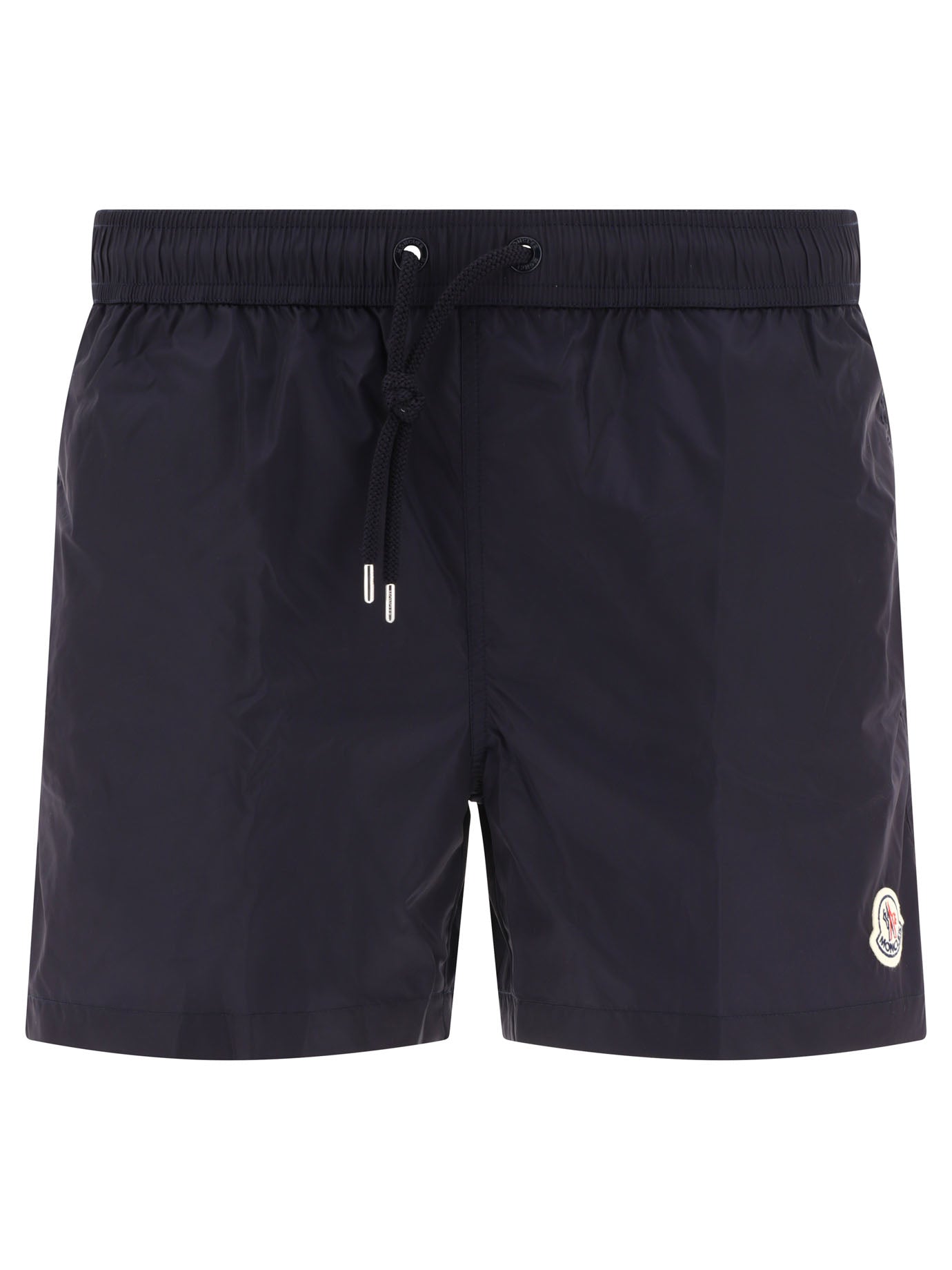 Moncler Swim shorts with logo patch - Blue