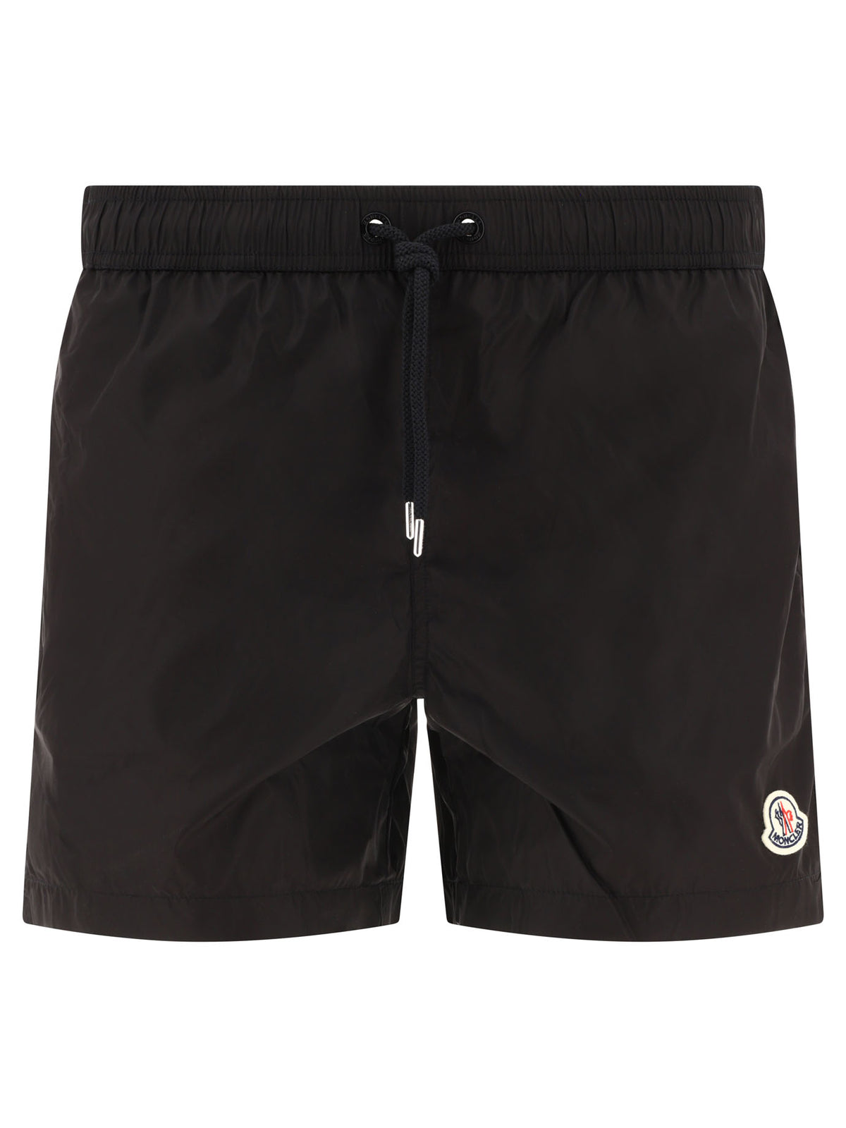 Moncler Swim shorts with logo patch - Black