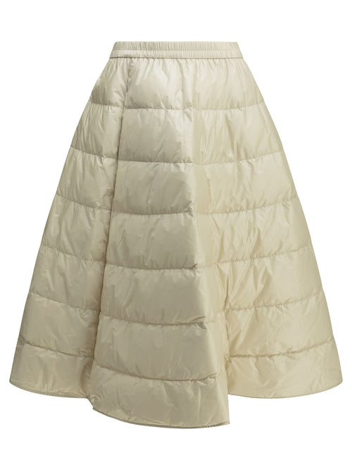 Moncler Padded midi skirt - White