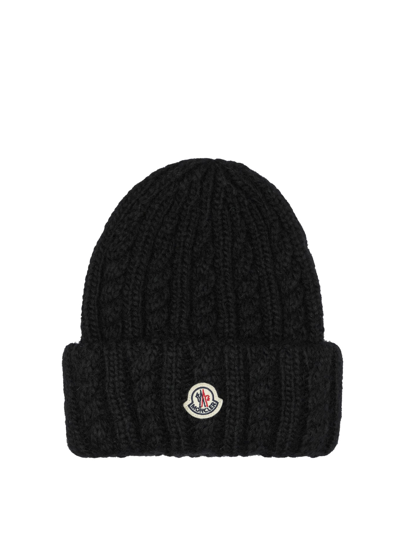 Moncler Alpaca-Blend Beanie - Black