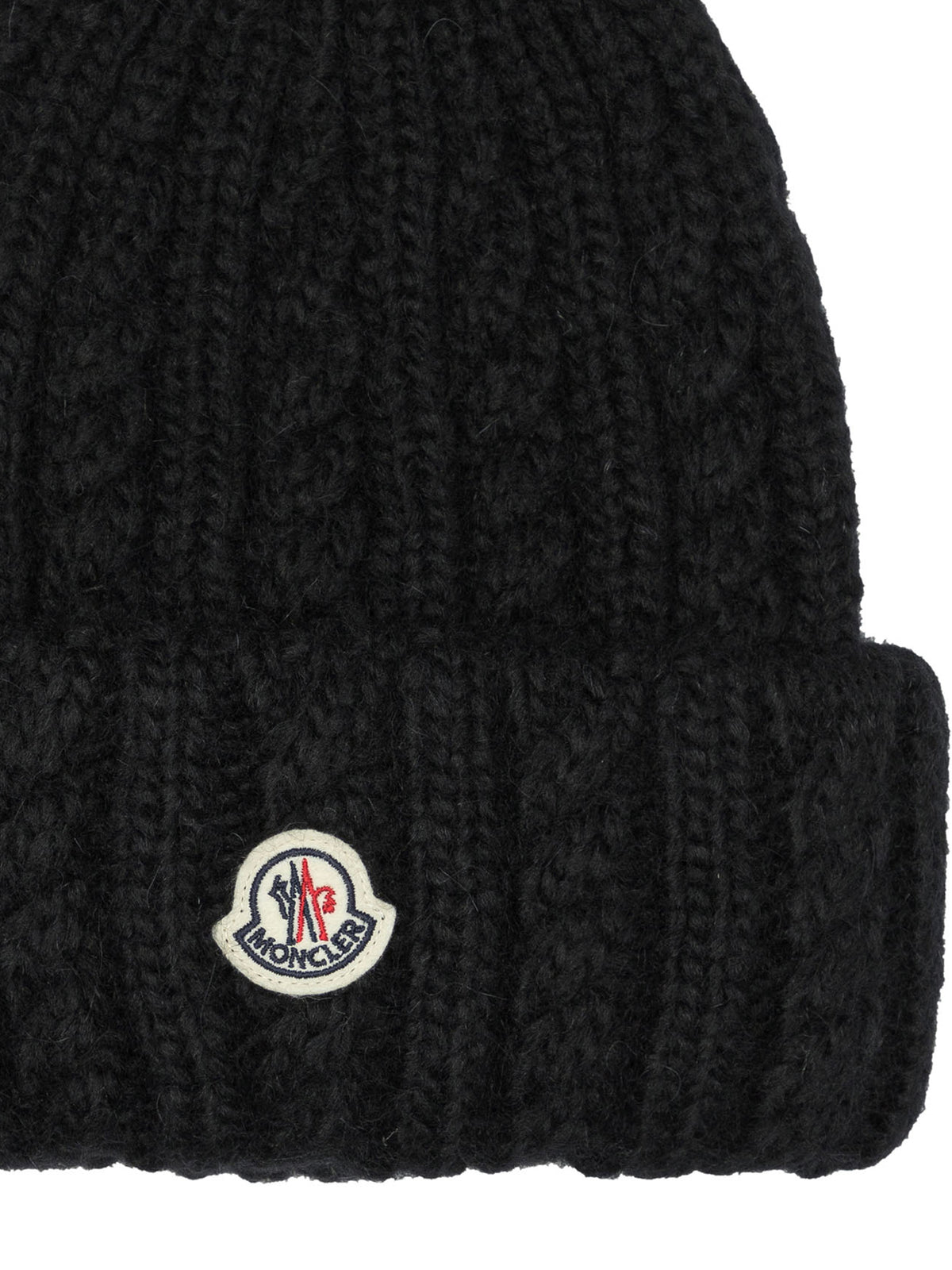 Moncler Alpaca-Blend Beanie - Black