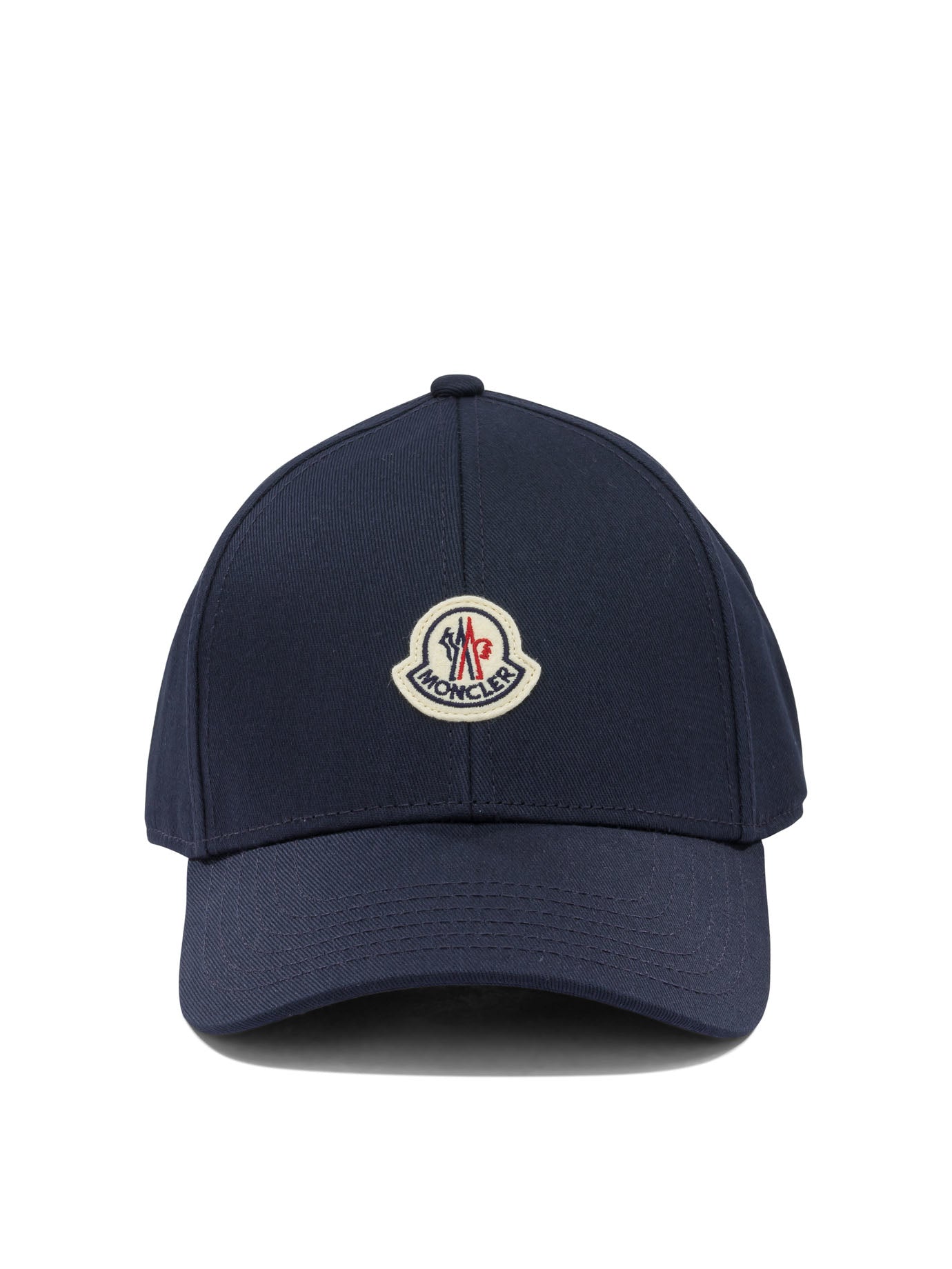Moncler Baseball cap with logo - Blue