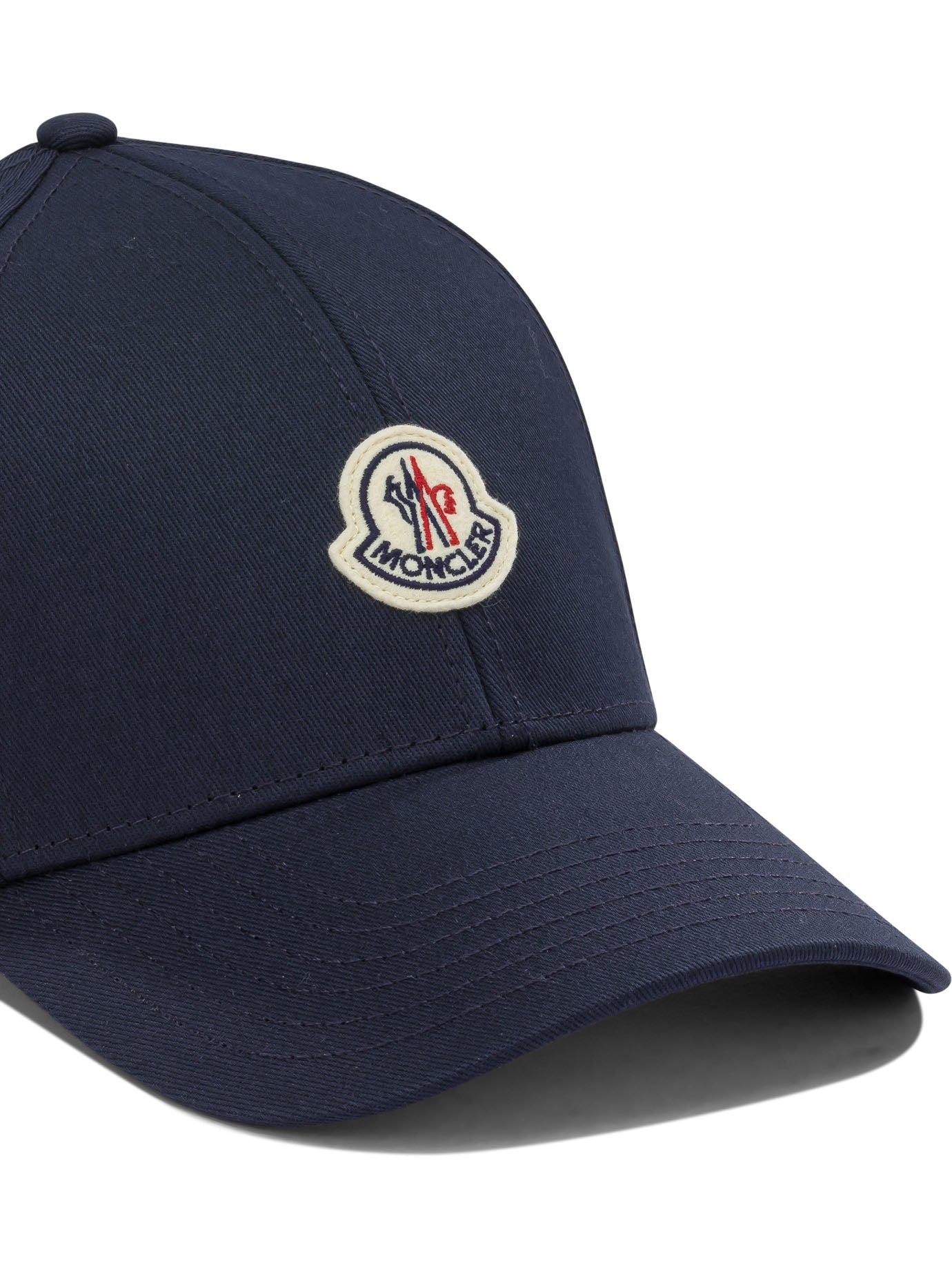 Moncler Baseball cap with logo - Blue