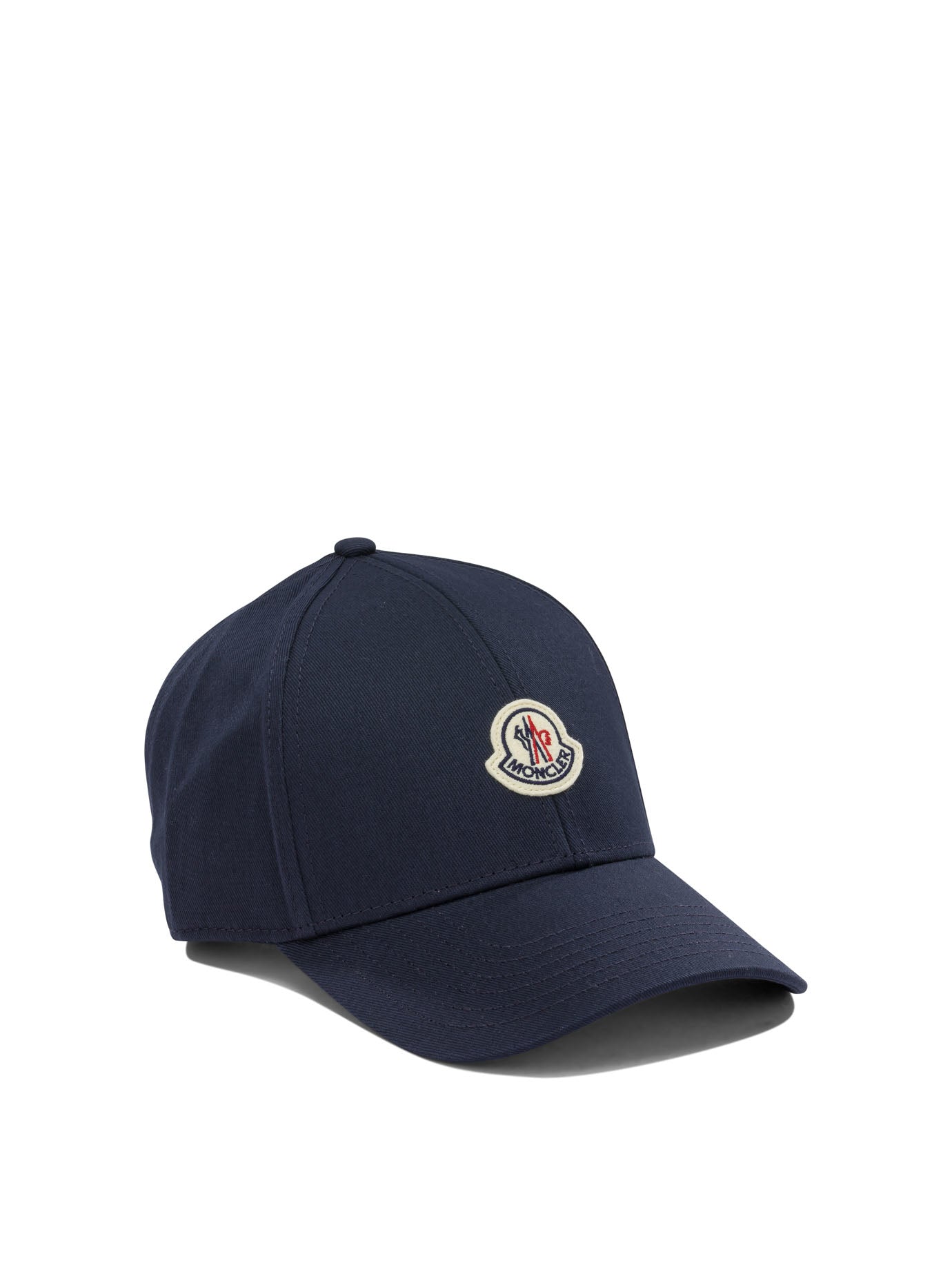 Moncler Baseball cap with logo - Blue