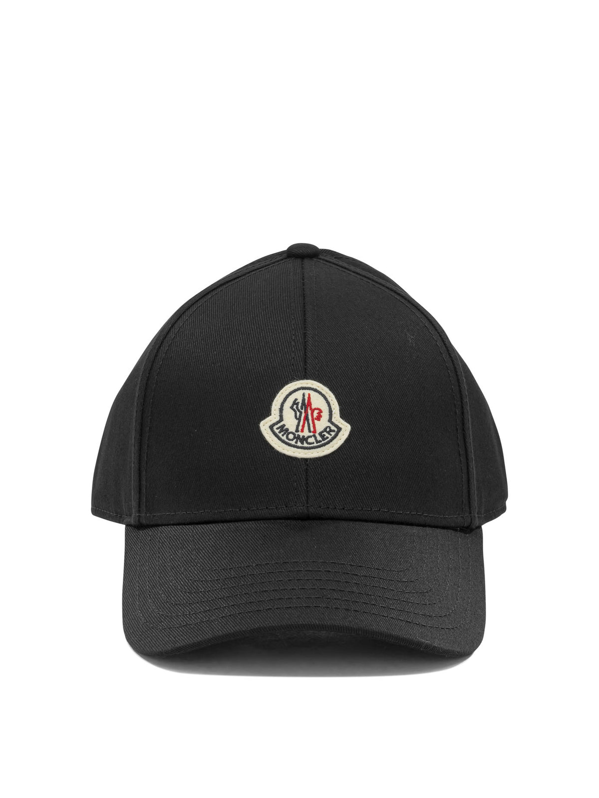 Moncler Baseball cap with logo - Black