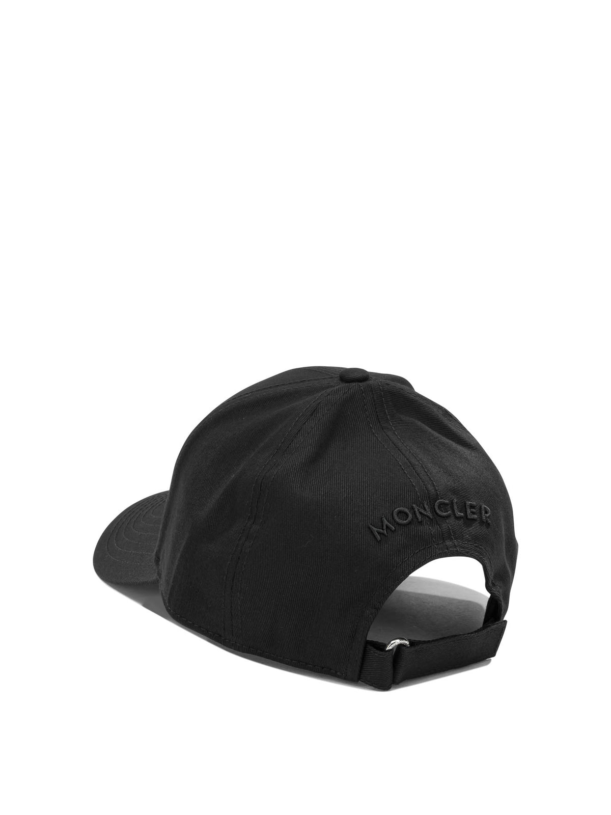 Moncler Baseball cap with logo - Black