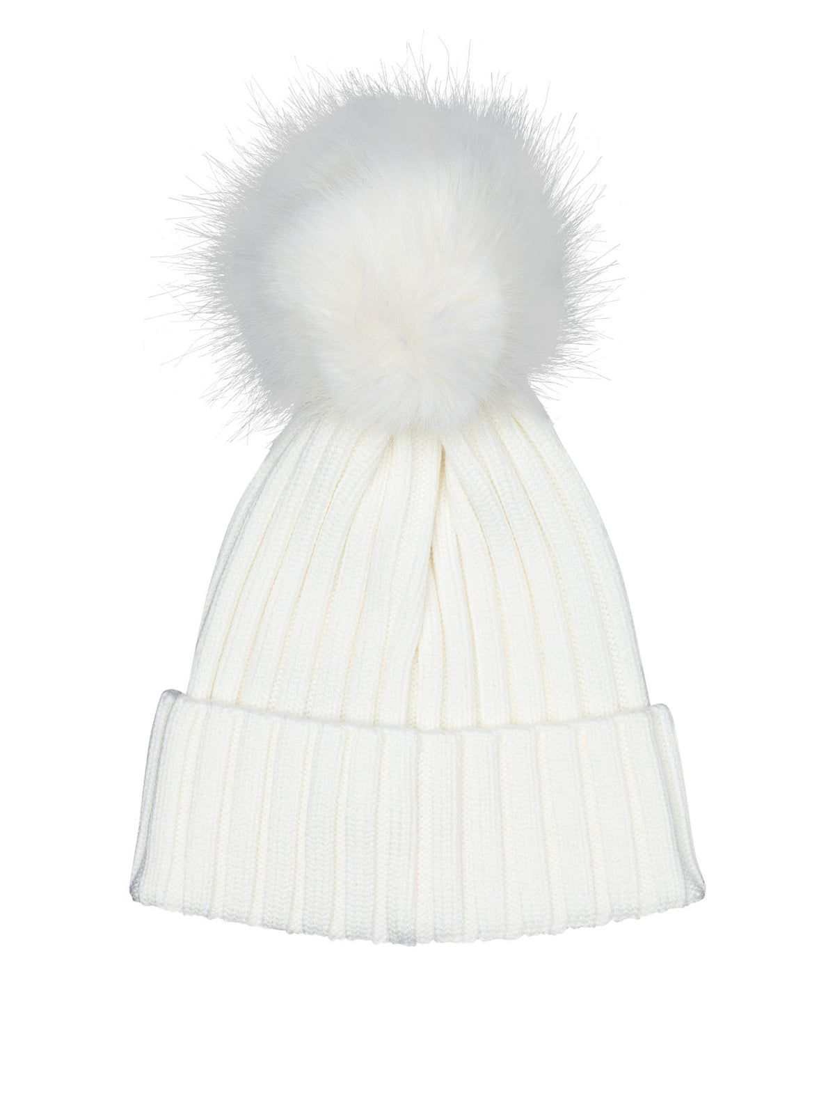 Moncler "Tricot" Beanie - White