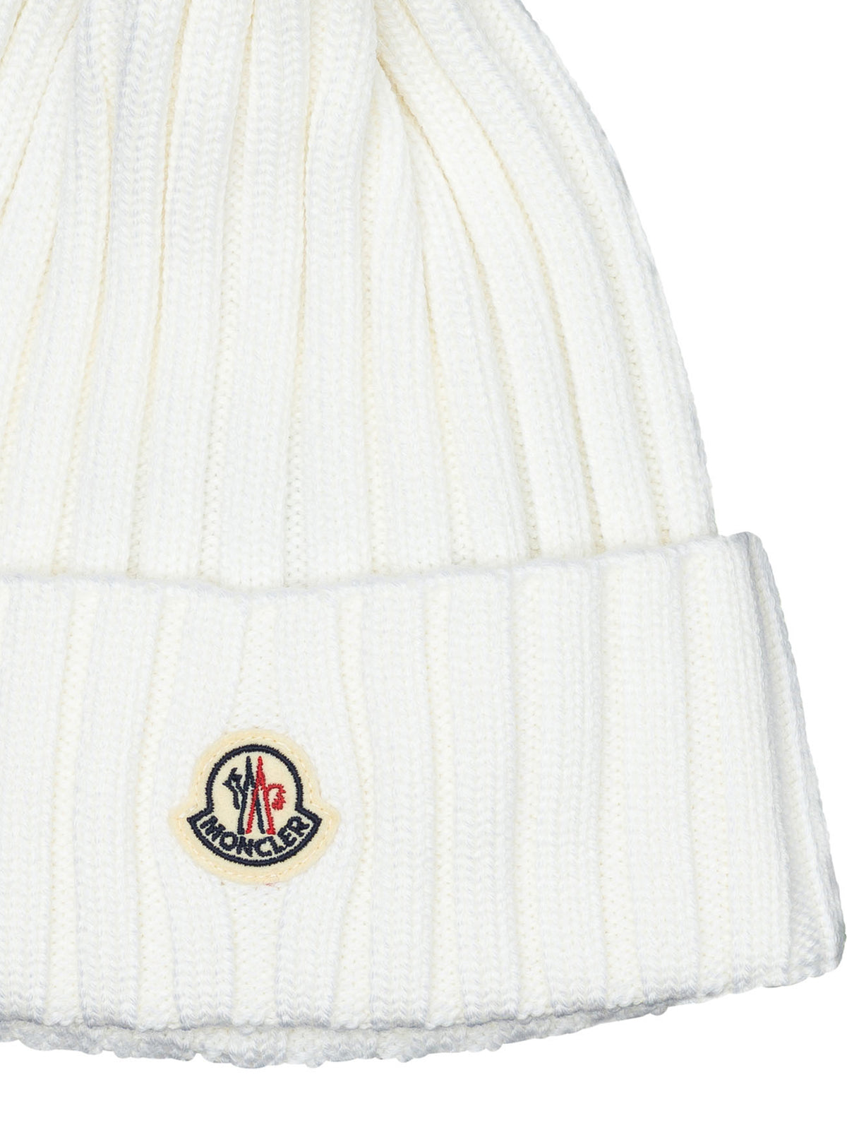 Moncler "Tricot" Beanie - White