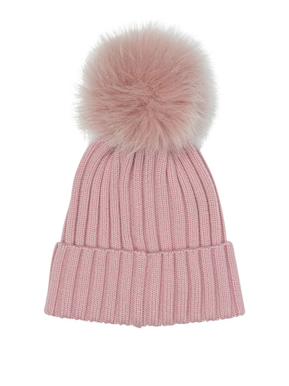 Moncler "Tricot" Beanie - Pink