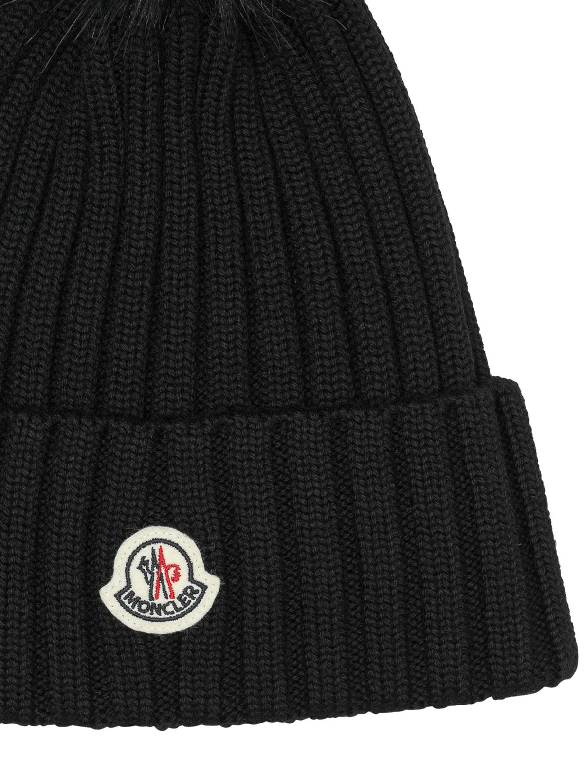 Moncler "Tricot" Beanie - Black