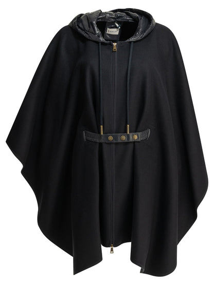 Moncler "Cape" Cape - Blue
