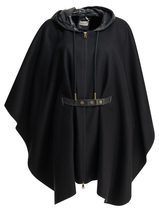 Moncler "Cape" Cape - Blue