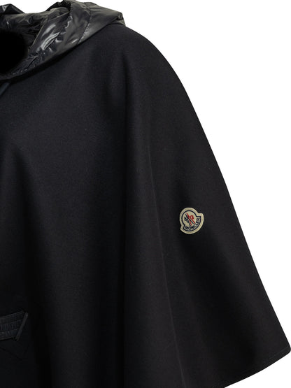 Moncler "Cape" Cape - Blue