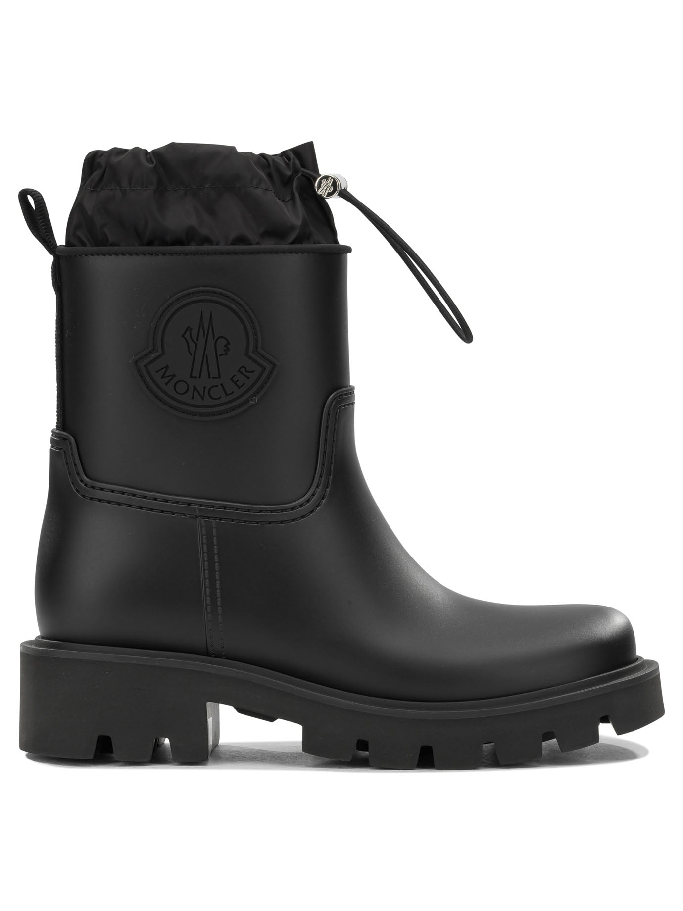 Moncler "Kickstream" Rain Boots - Black
