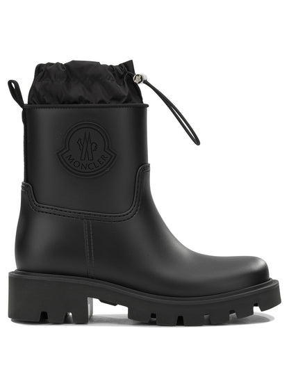 Moncler "Kickstream" Rain Boots - Black