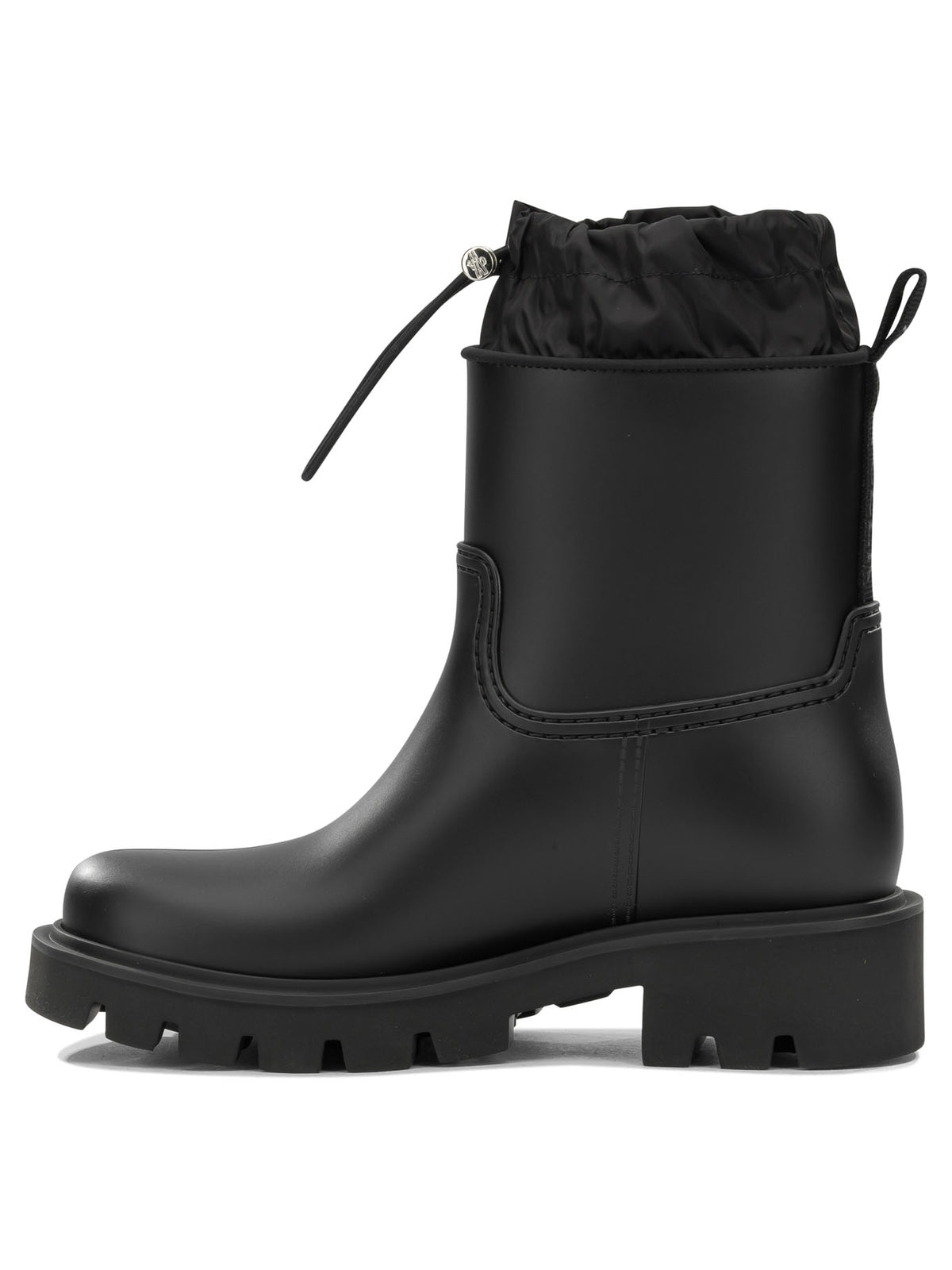 Moncler "Kickstream" Rain Boots - Black