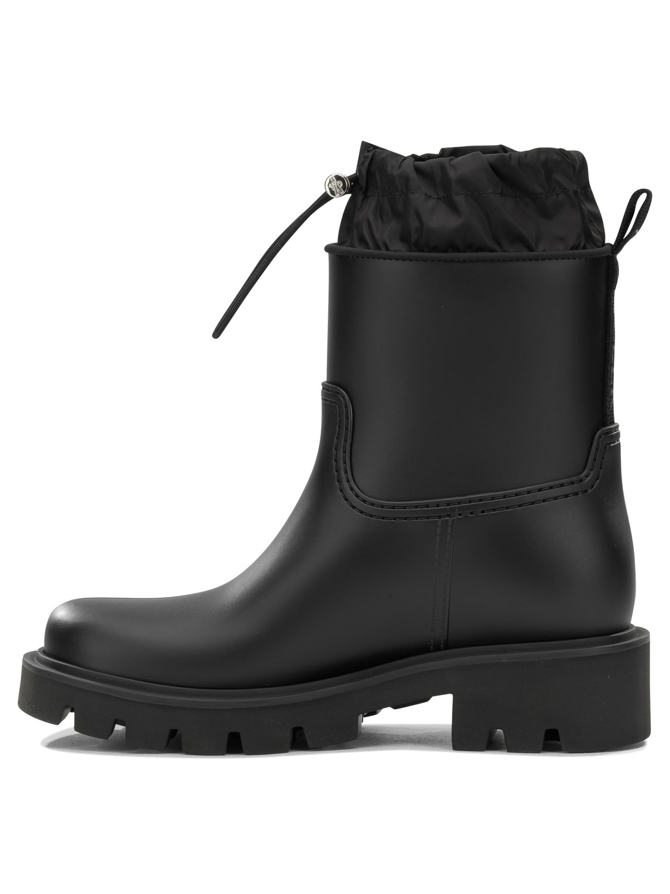 Moncler "Kickstream" Rain Boots - Black