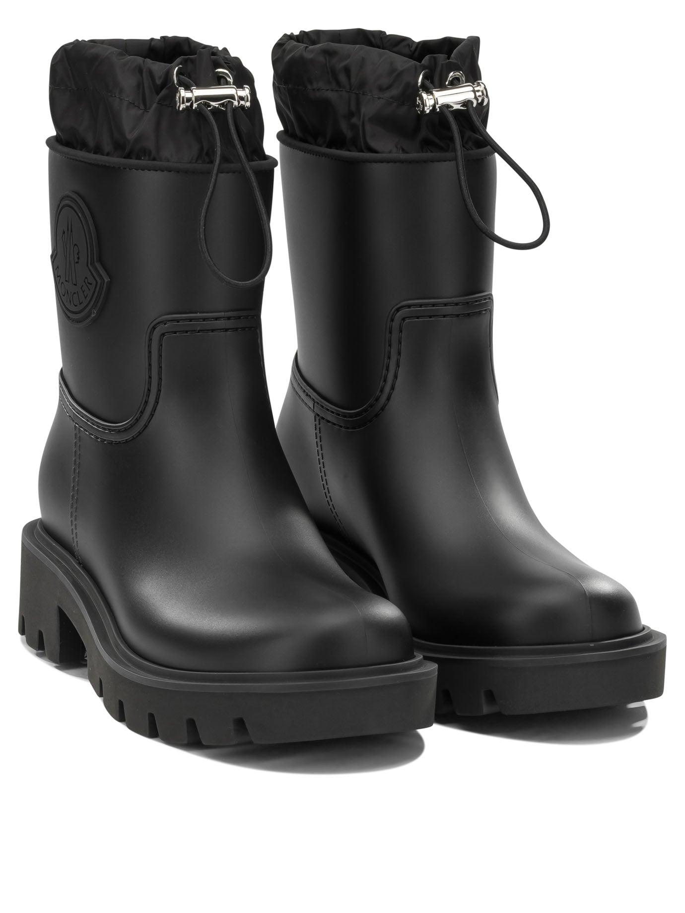 Moncler "Kickstream" Rain Boots - Black