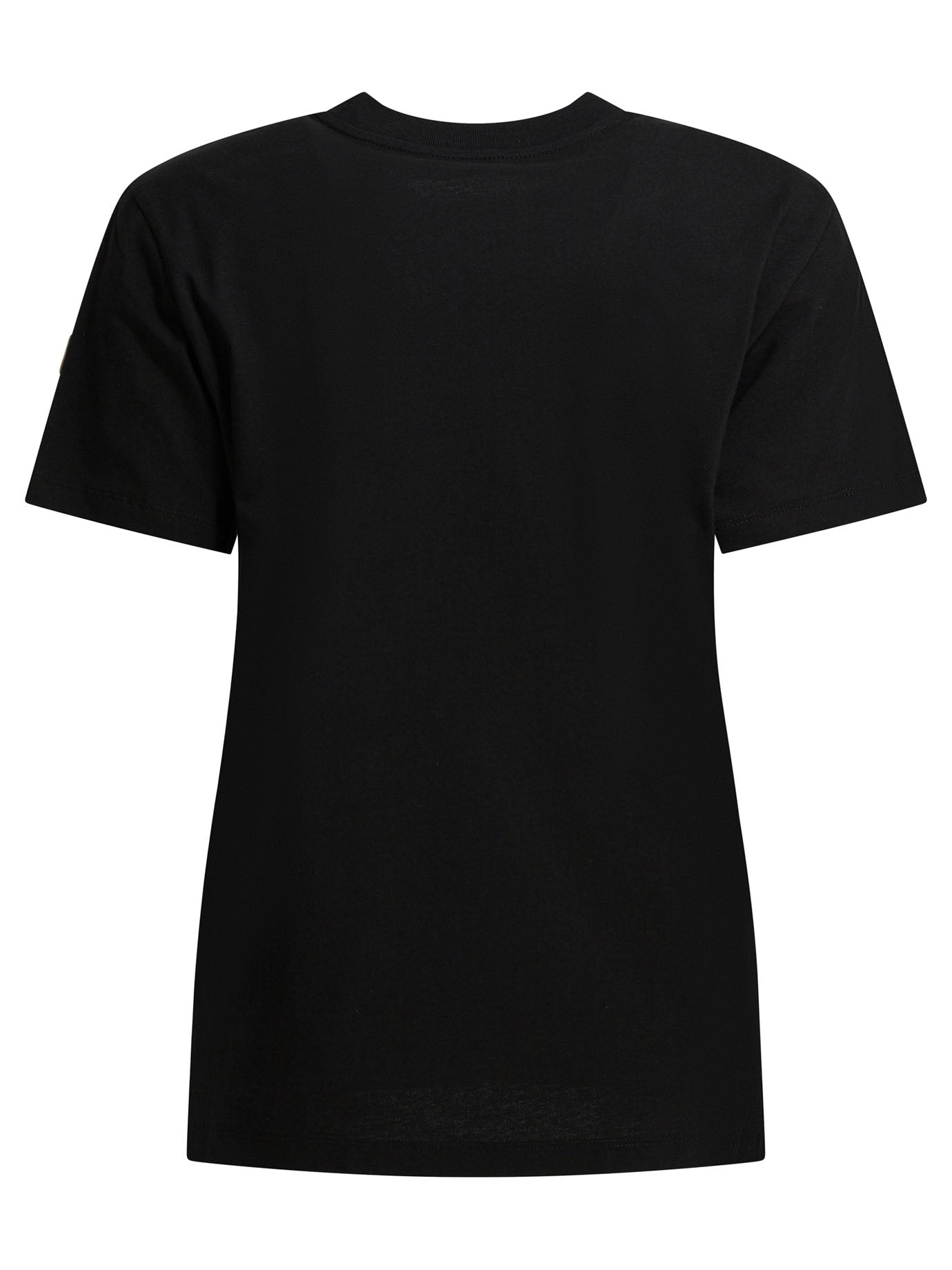 Moncler Crewneck T-shirt with logo - Black