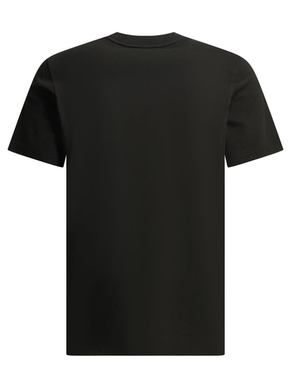 Moncler Crewneck T-shirt with logo - Black
