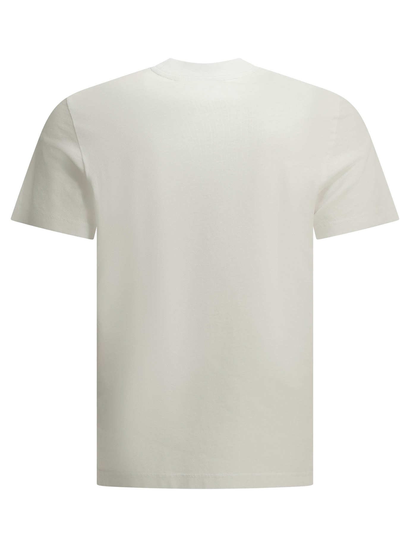 Moncler Crewneck T-shirt with logo - White