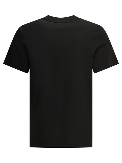 Moncler Crewneck T-shirt with logo - Black
