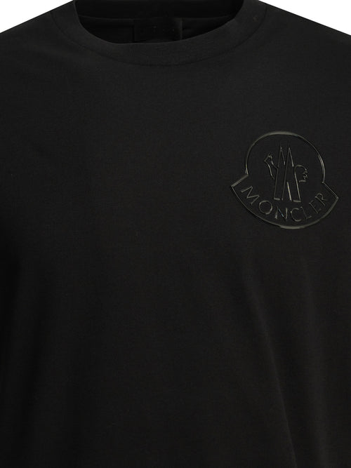 Moncler "Three-Dimensional" Crew-Neck T-Shirt - Black