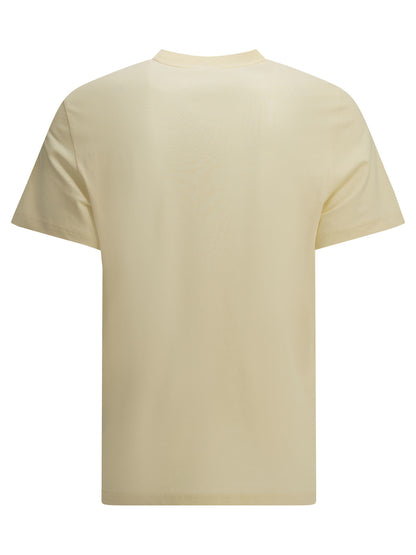 Moncler Crewneck T-shirt with logo - White