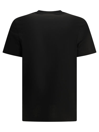 Moncler Crewneck T-shirt with logo - Black