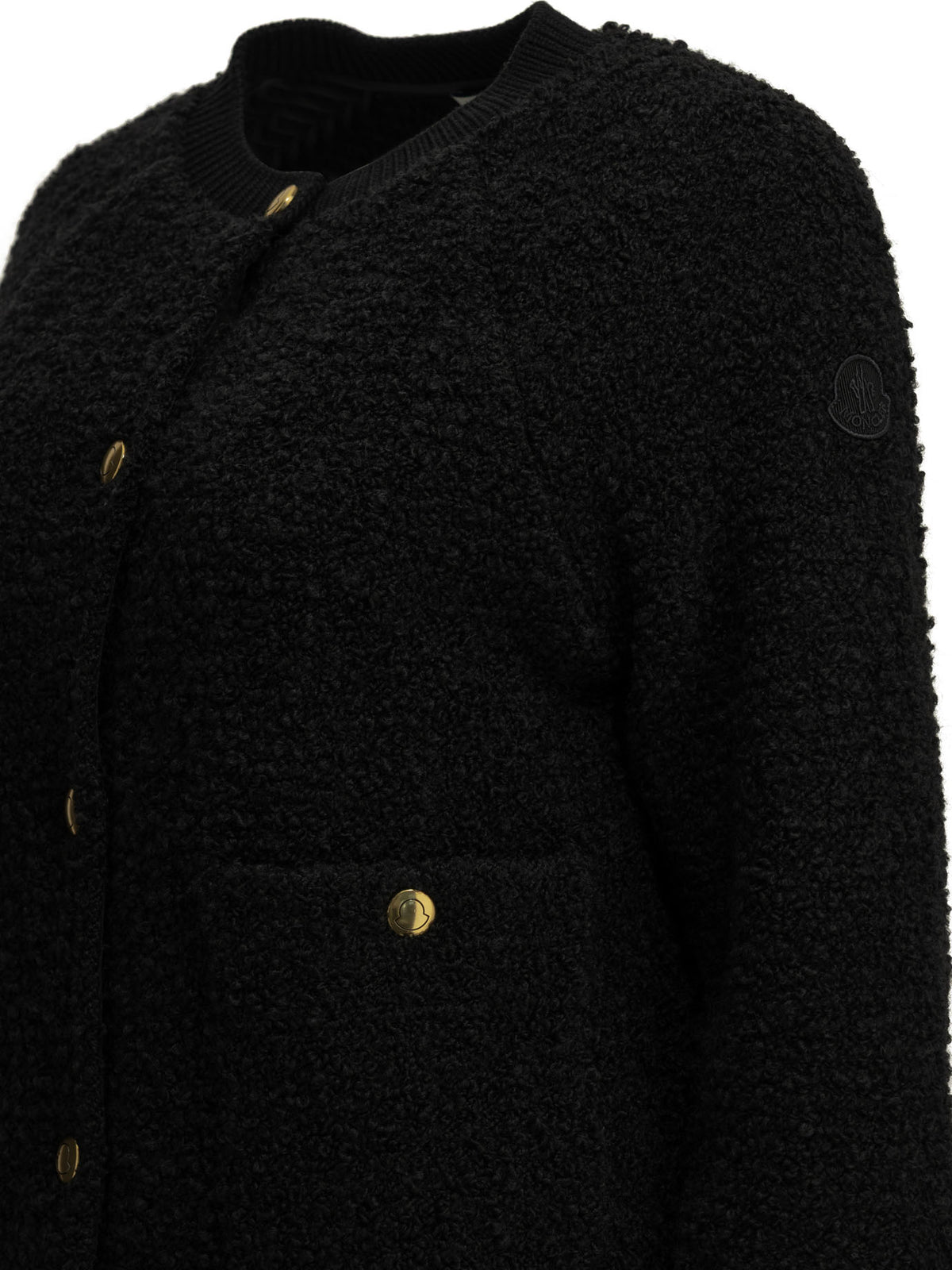 Moncler Wool-blend cardigan - Black